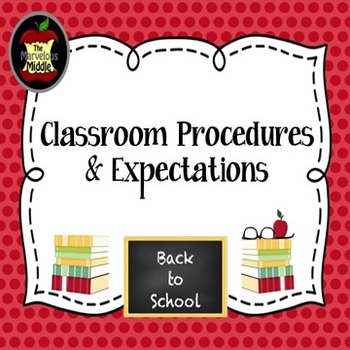 Classroom Procedures and Expectations Icon